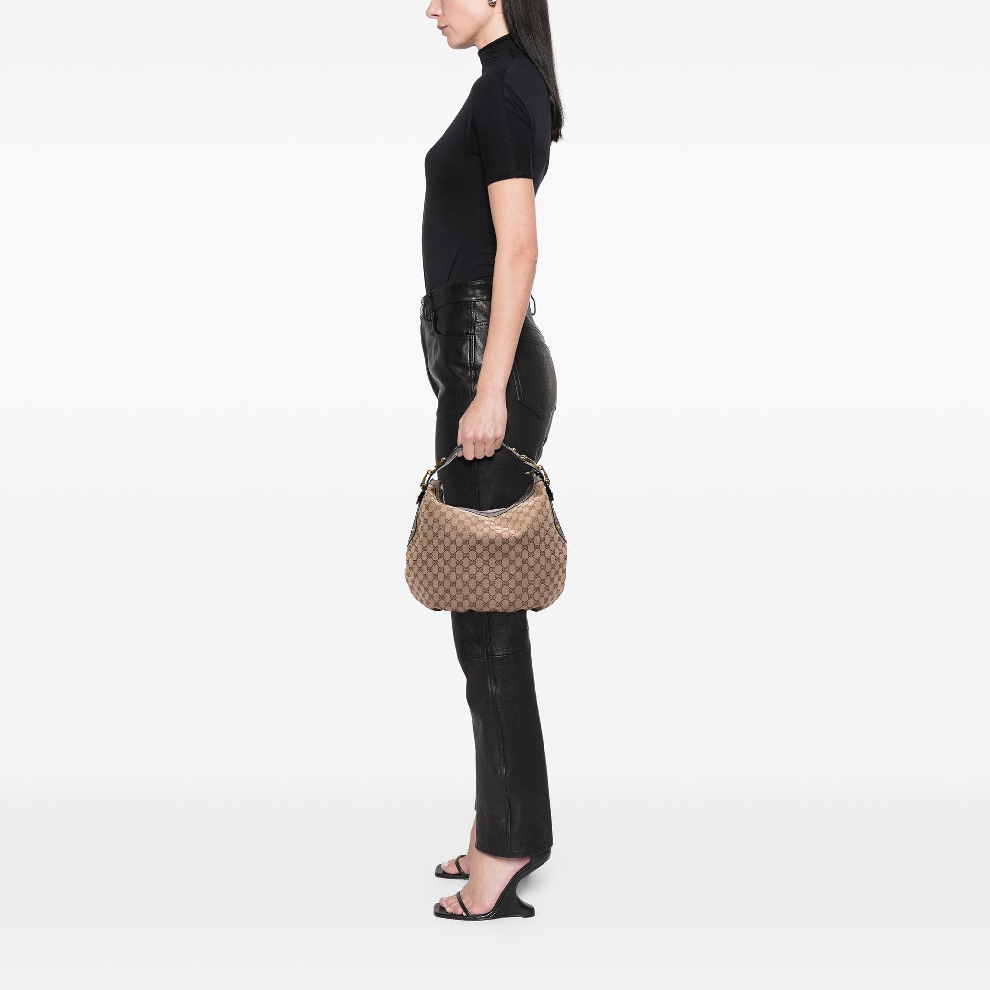 Gucci Medium GG Canvas Pelham Hobo