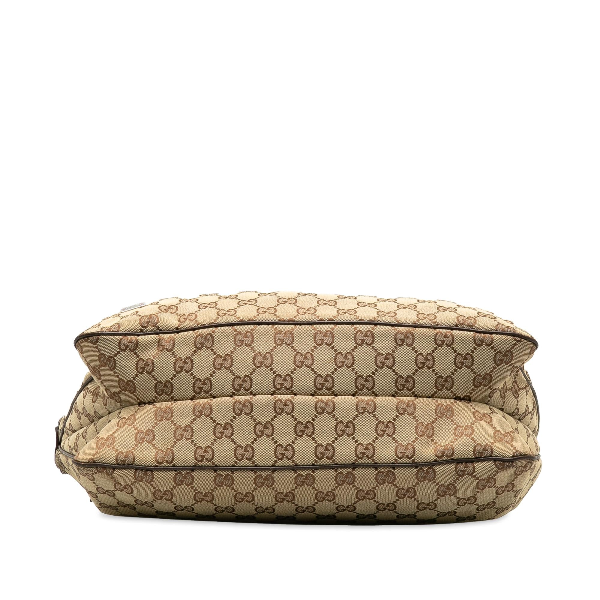 Gucci Medium GG Canvas Pop Hobo (SHG-r3fICB)