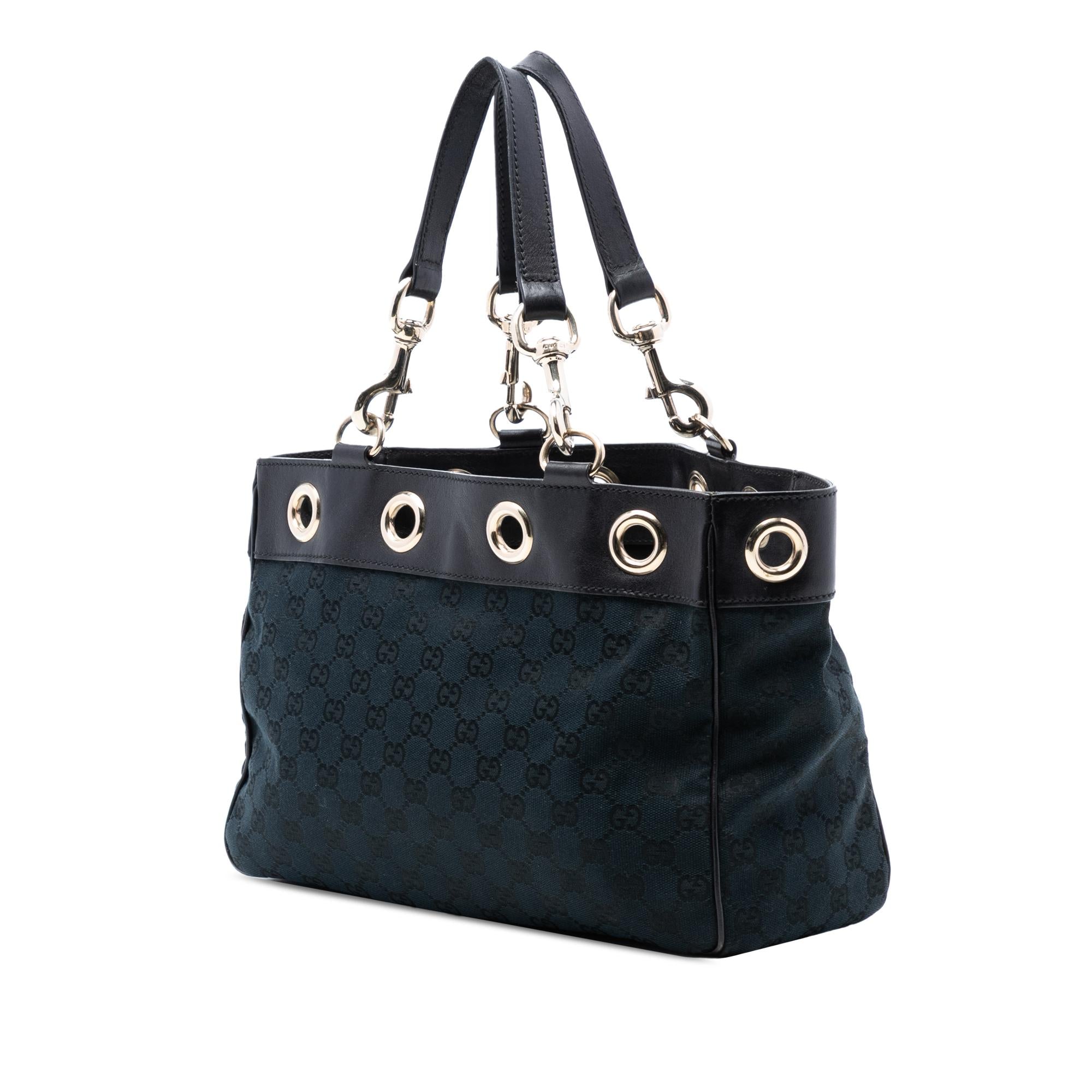 Gucci Medium GG Canvas Positano Tote