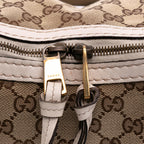 Gucci Medium GG Canvas Running Satchel