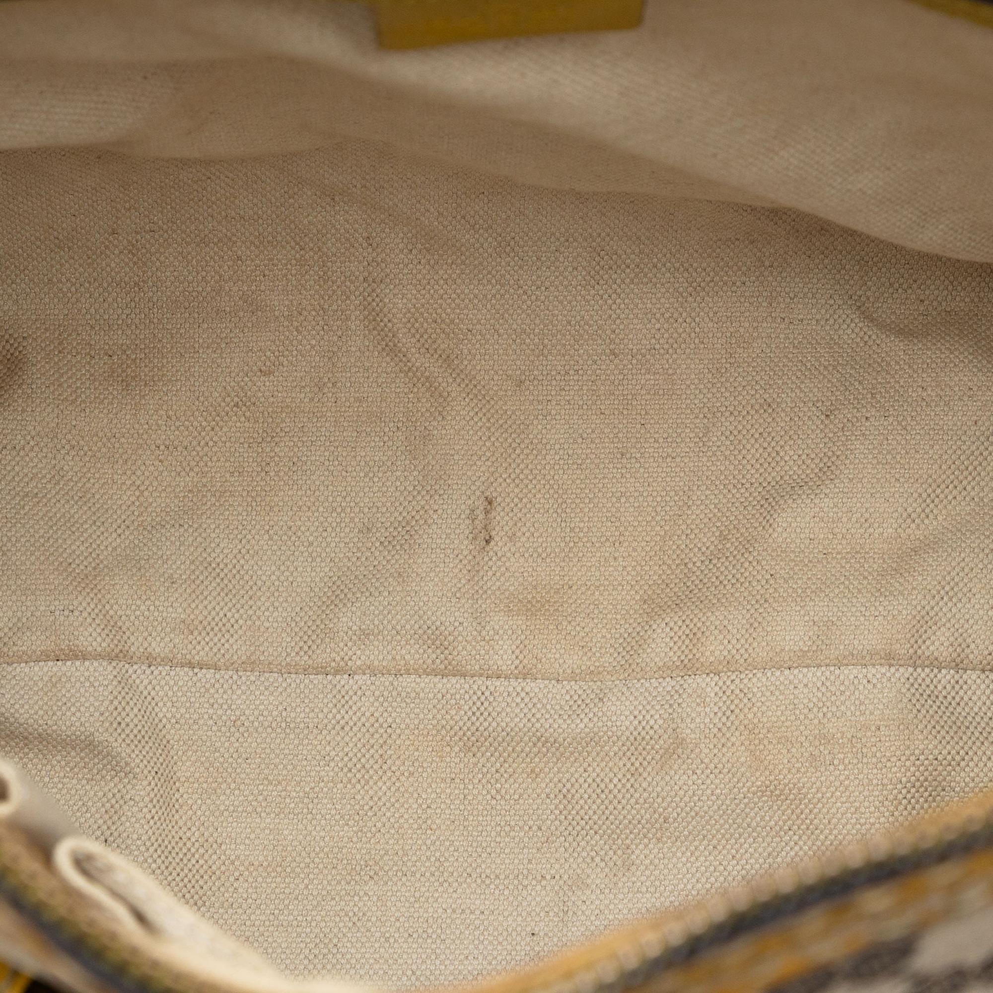 Gucci Medium GG Canvas Running Satchel