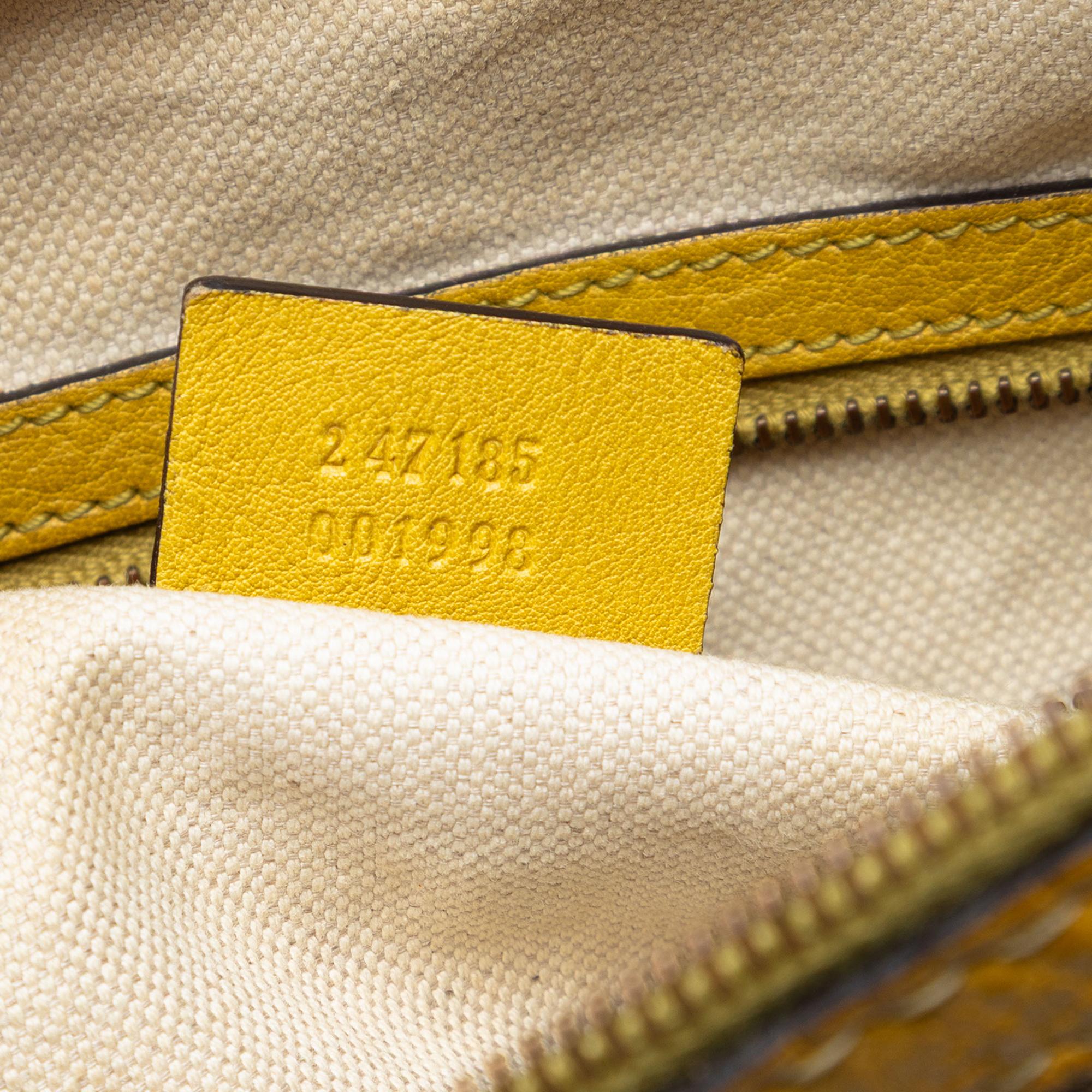 Gucci Medium GG Canvas Running Satchel