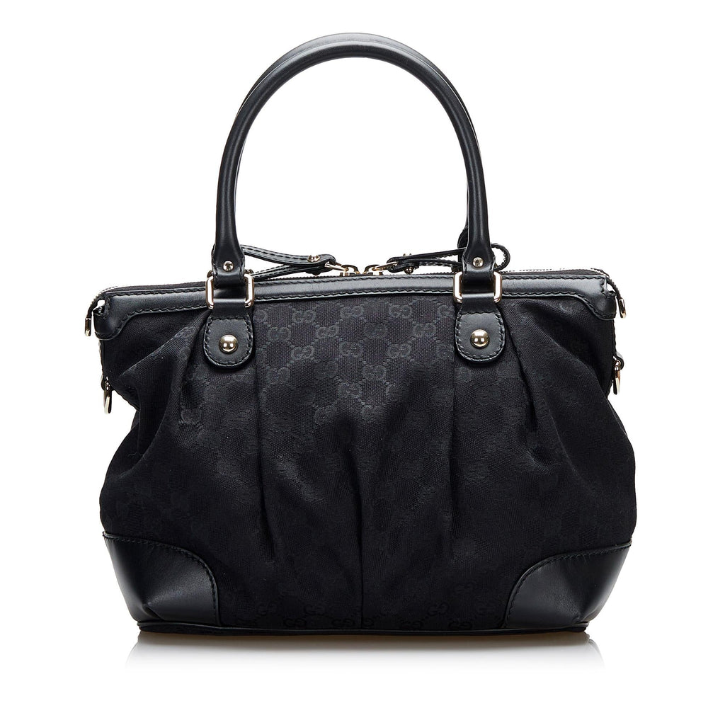 Gucci Medium GG Canvas Sukey Satchel (SHG-jijx71)
