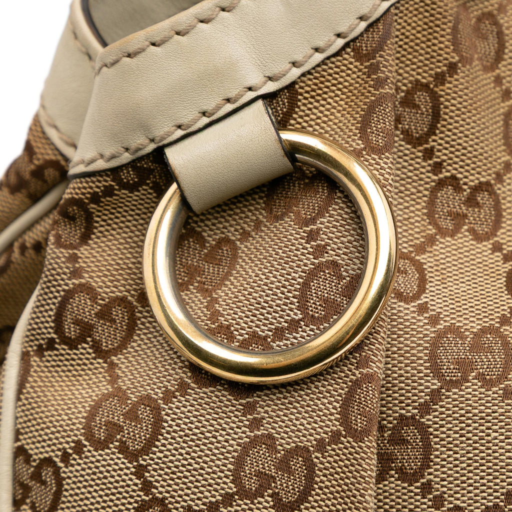Gucci Medium GG Canvas Sukey Tote