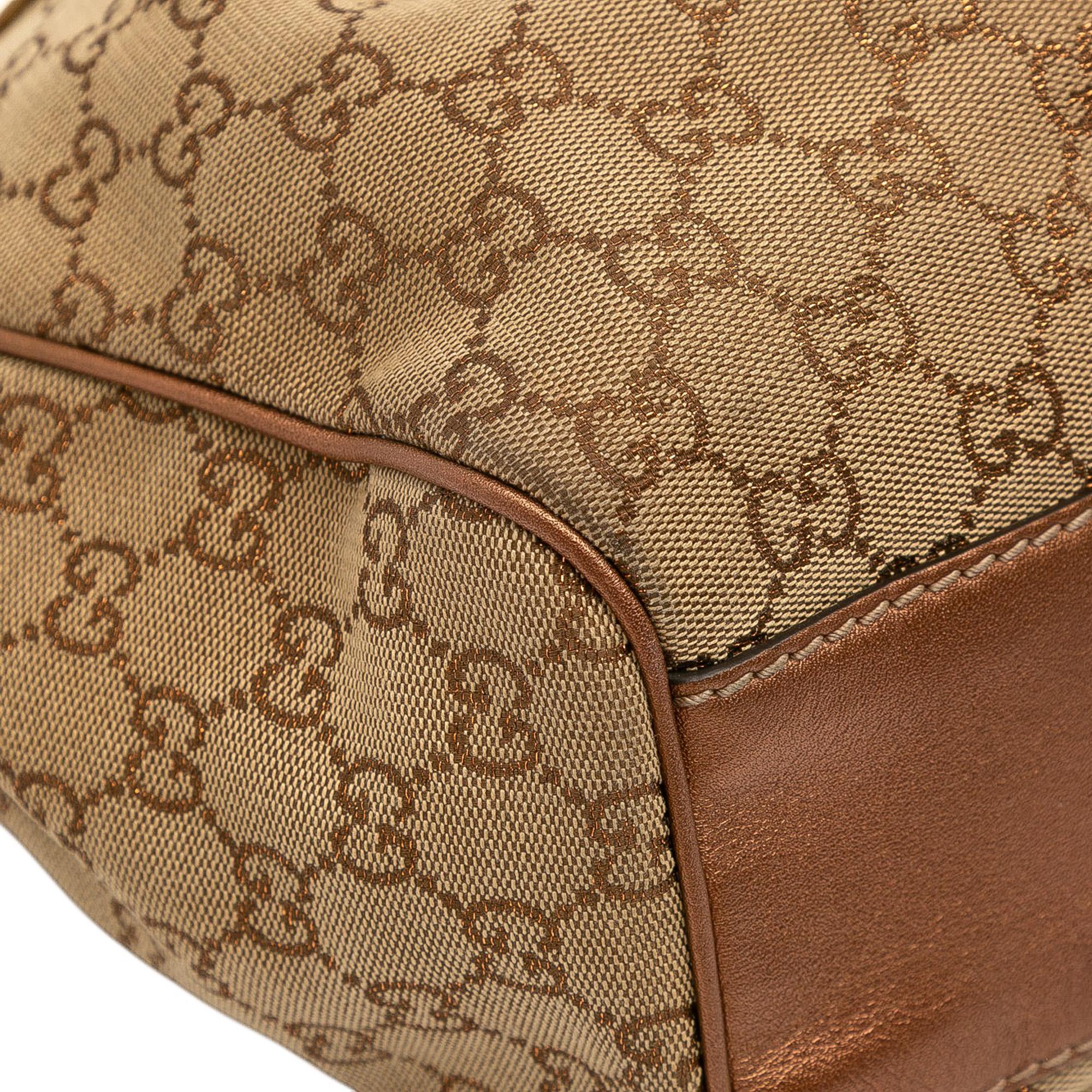 Gucci Medium GG Canvas Sukey Tote