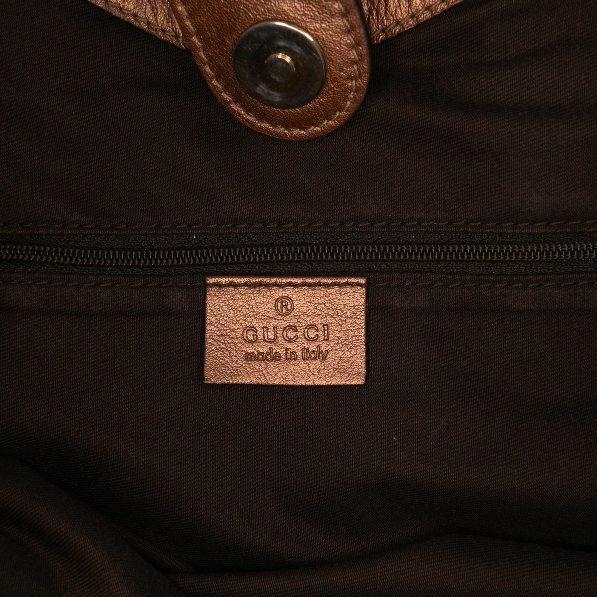 Gucci Medium GG Canvas Sukey Tote