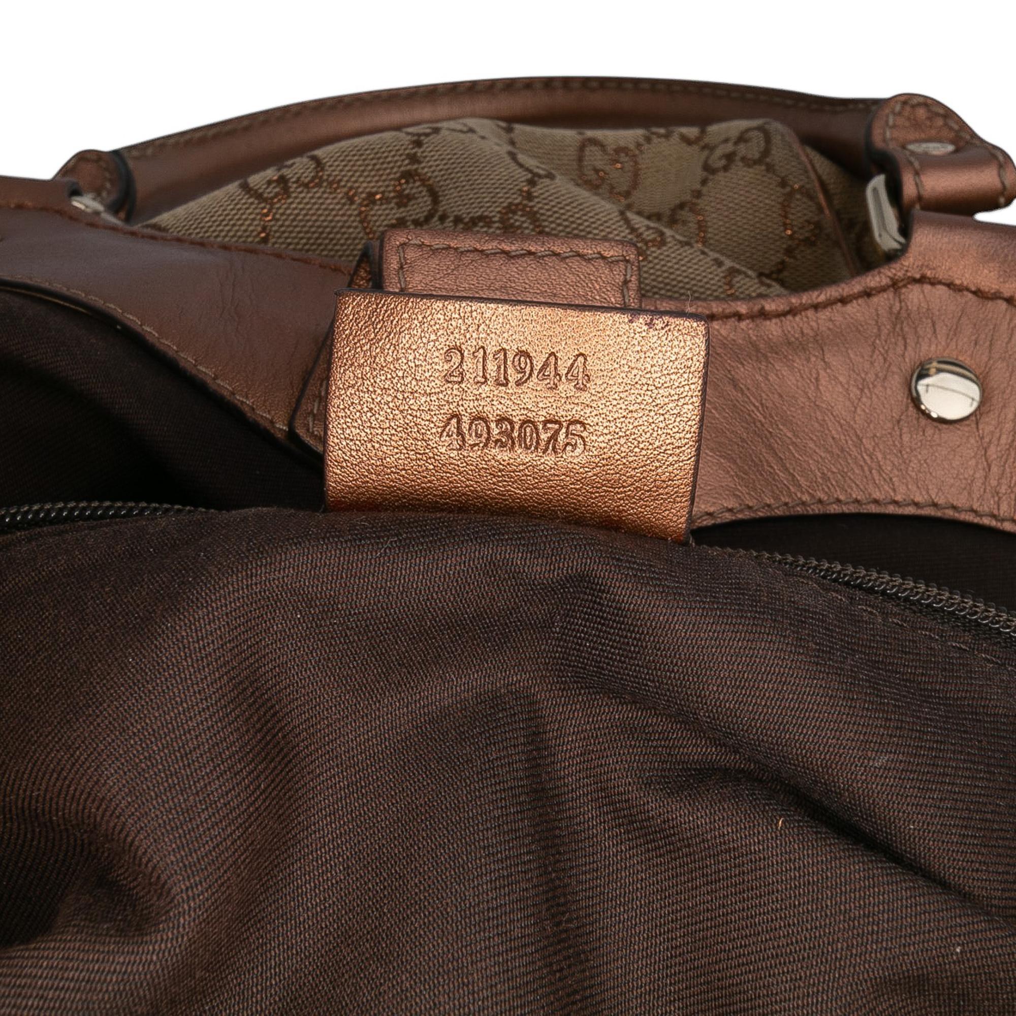 Gucci Medium GG Canvas Sukey Tote