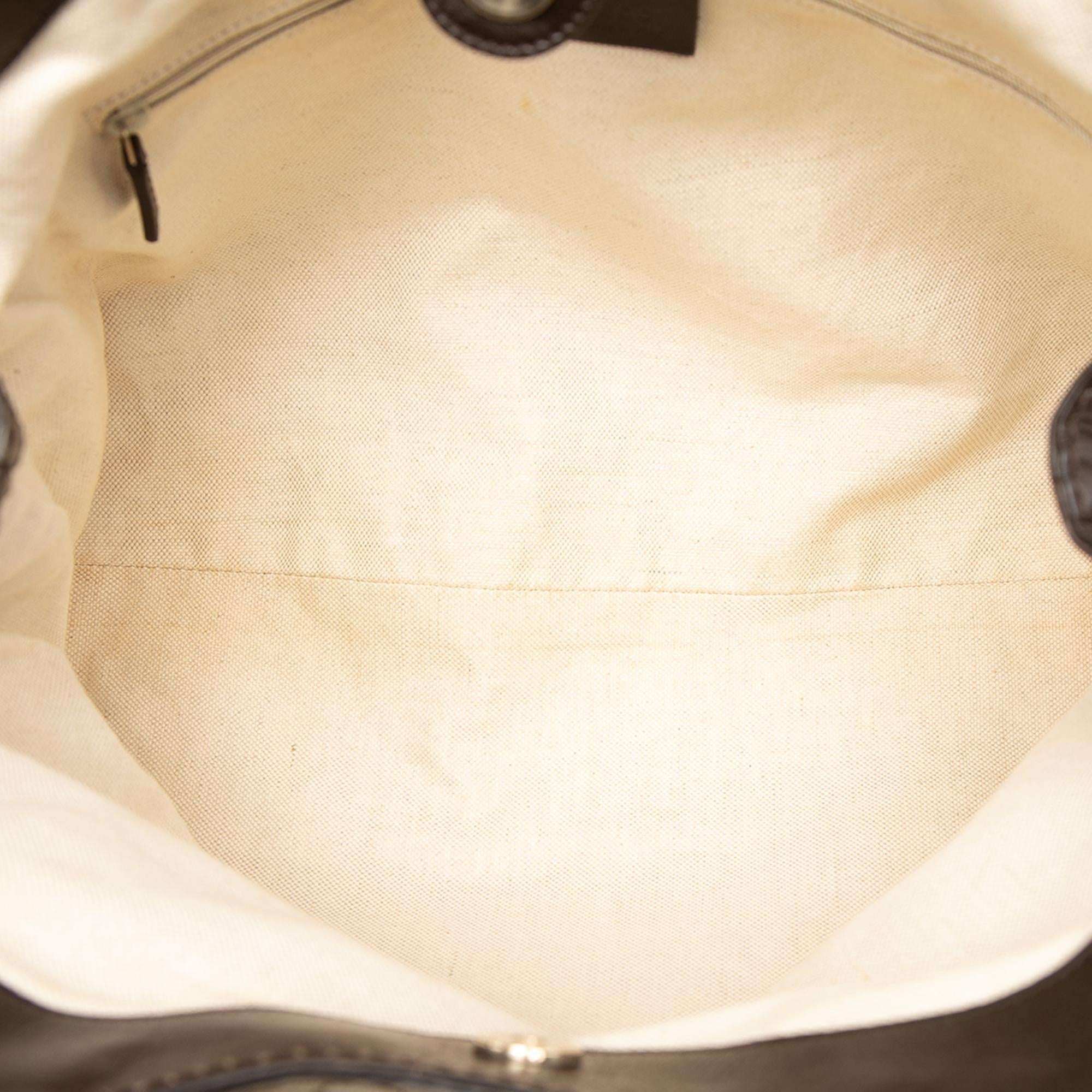 Gucci Medium GG Canvas Sukey Tote