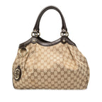 Gucci Medium GG Canvas Sukey Tote