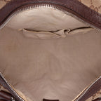 Gucci Medium GG Canvas Techno Tag Boston Bag