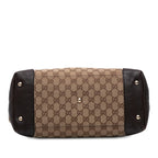 Gucci Medium GG Canvas Web Dressage Tote