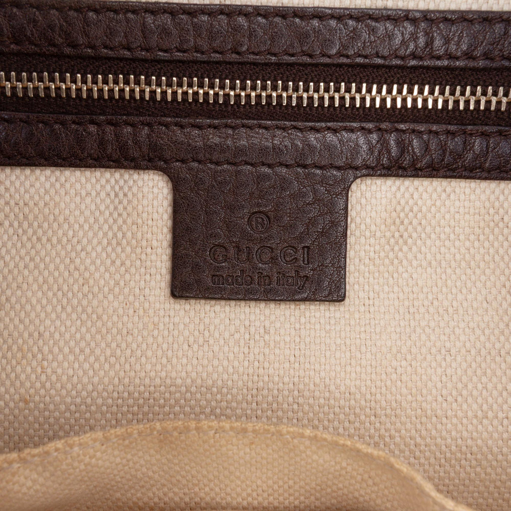 Gucci Medium GG Canvas Web Dressage Tote