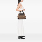 Gucci Medium GG Canvas Web Dressage Tote