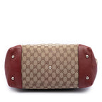 Gucci Medium GG Canvas Web Dressage Tote