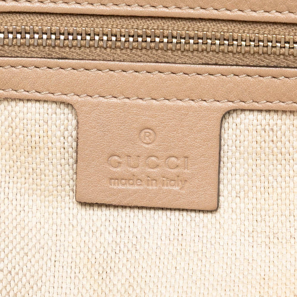 Gucci Medium GG Canvas Web Dressage Tote