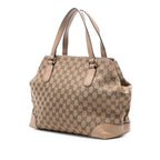 Gucci Medium GG Canvas Web Dressage Tote