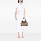 Gucci Medium GG Canvas Web Dressage Tote