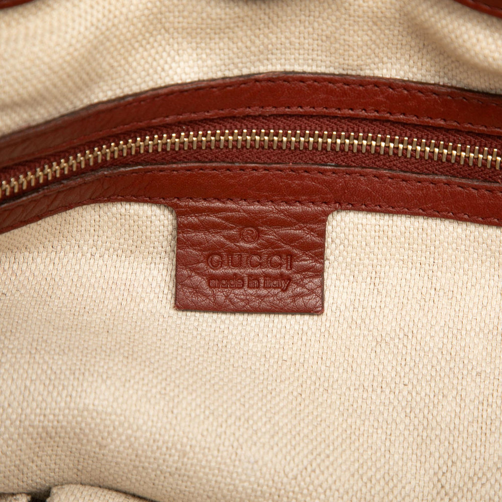 Gucci Medium GG Canvas Web Dressage Tote