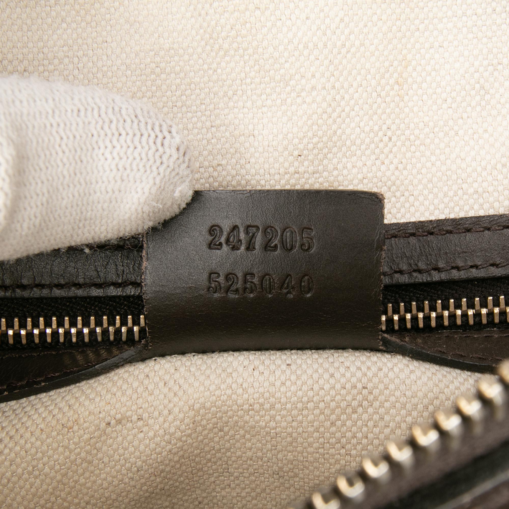 Gucci Medium GG Canvas Web Joy Boston Bag