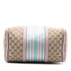 Gucci Medium GG Canvas Web Joy Boston Bag