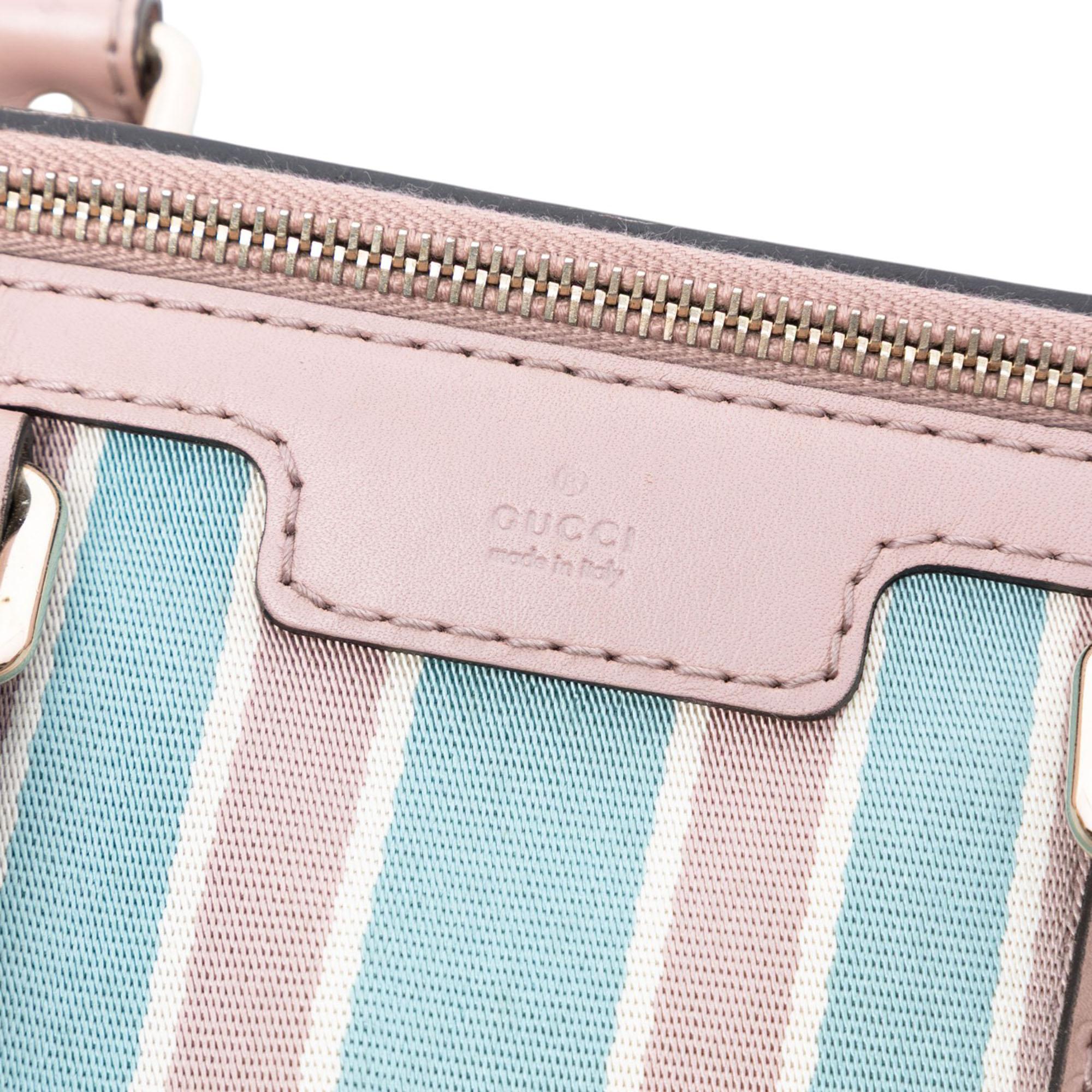 Gucci Medium GG Canvas Web Joy Boston Bag