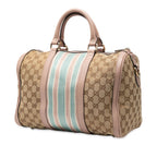 Gucci Medium GG Canvas Web Joy Boston Bag