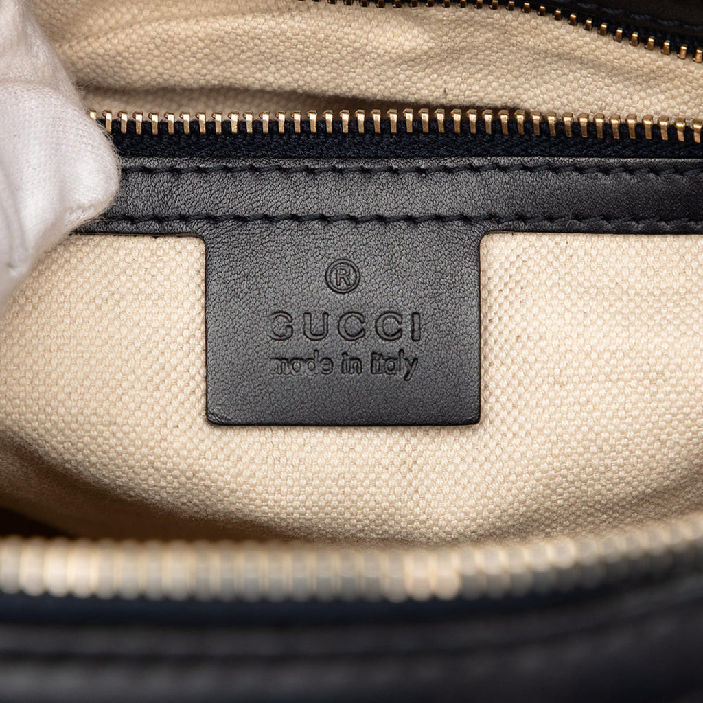 Gucci Medium GG Canvas Web Joy Boston Bag