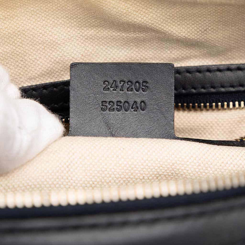 Gucci Medium GG Canvas Web Joy Boston Bag