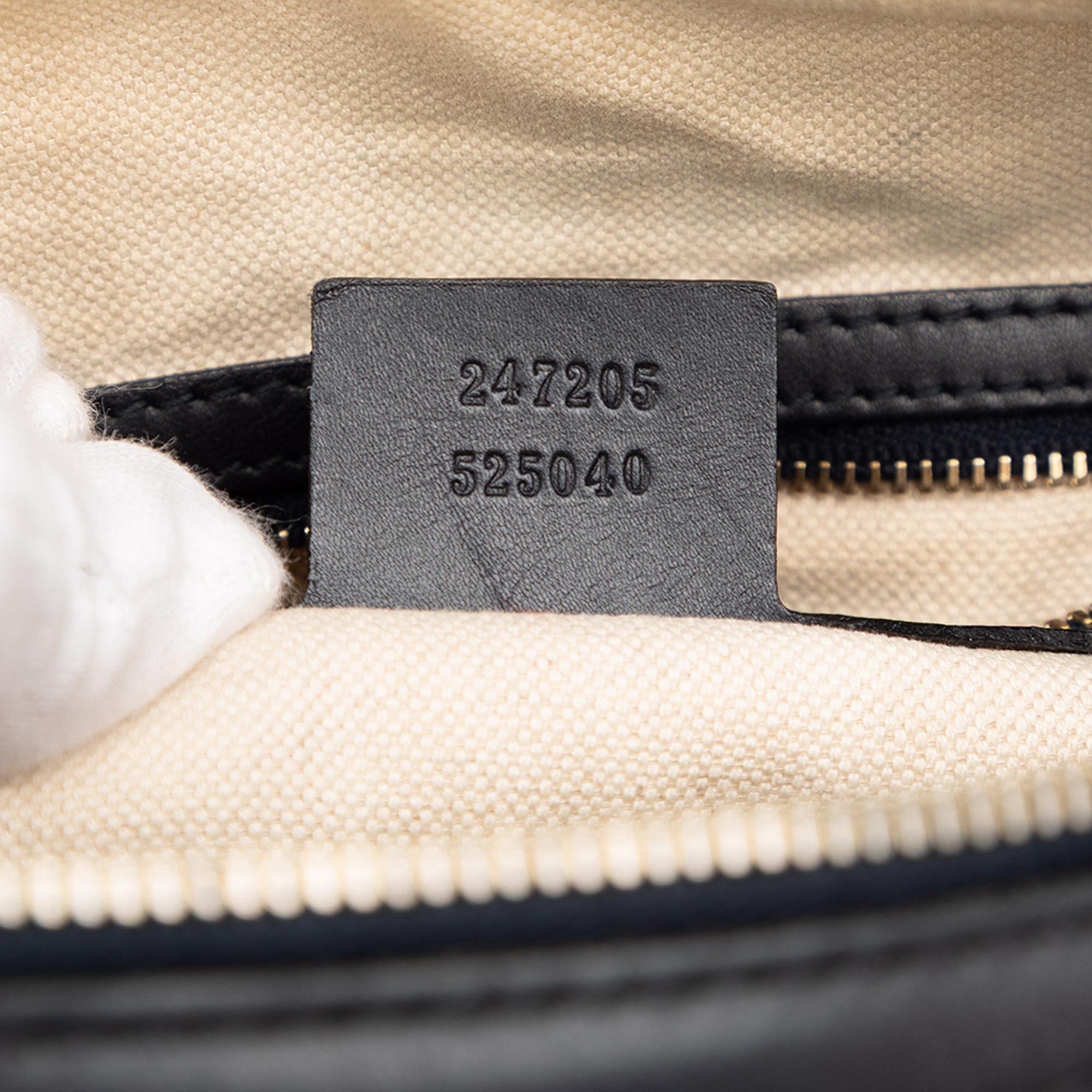 Gucci Medium GG Canvas Web Joy Boston Bag