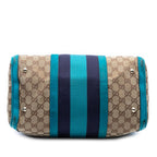 Gucci Medium GG Canvas Web Joy Boston Bag