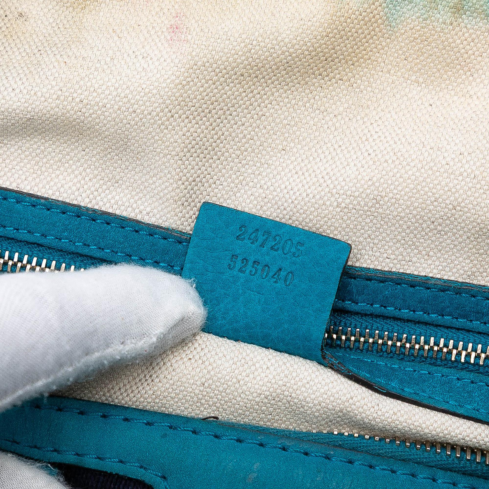 Gucci Medium GG Canvas Web Joy Boston Bag