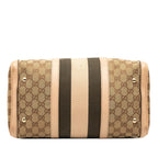 Gucci Medium GG Canvas Web Joy Boston Bag