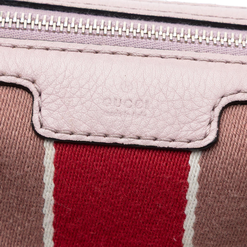 Gucci Medium GG Canvas Web Joy Boston Bag