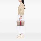 Gucci Medium GG Canvas Web Joy Boston Bag