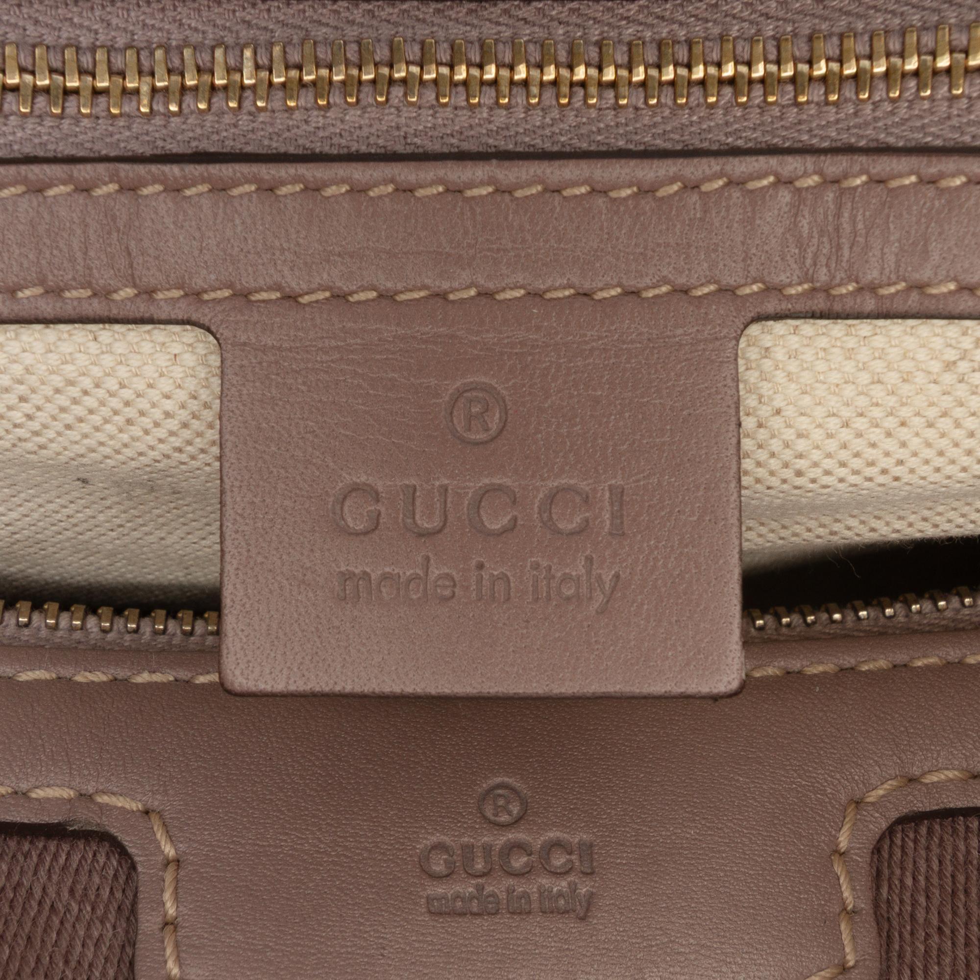 Gucci Medium GG Canvas Web Joy Boston Bag