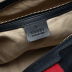 Gucci Medium GG Canvas Web Joy Boston Bag