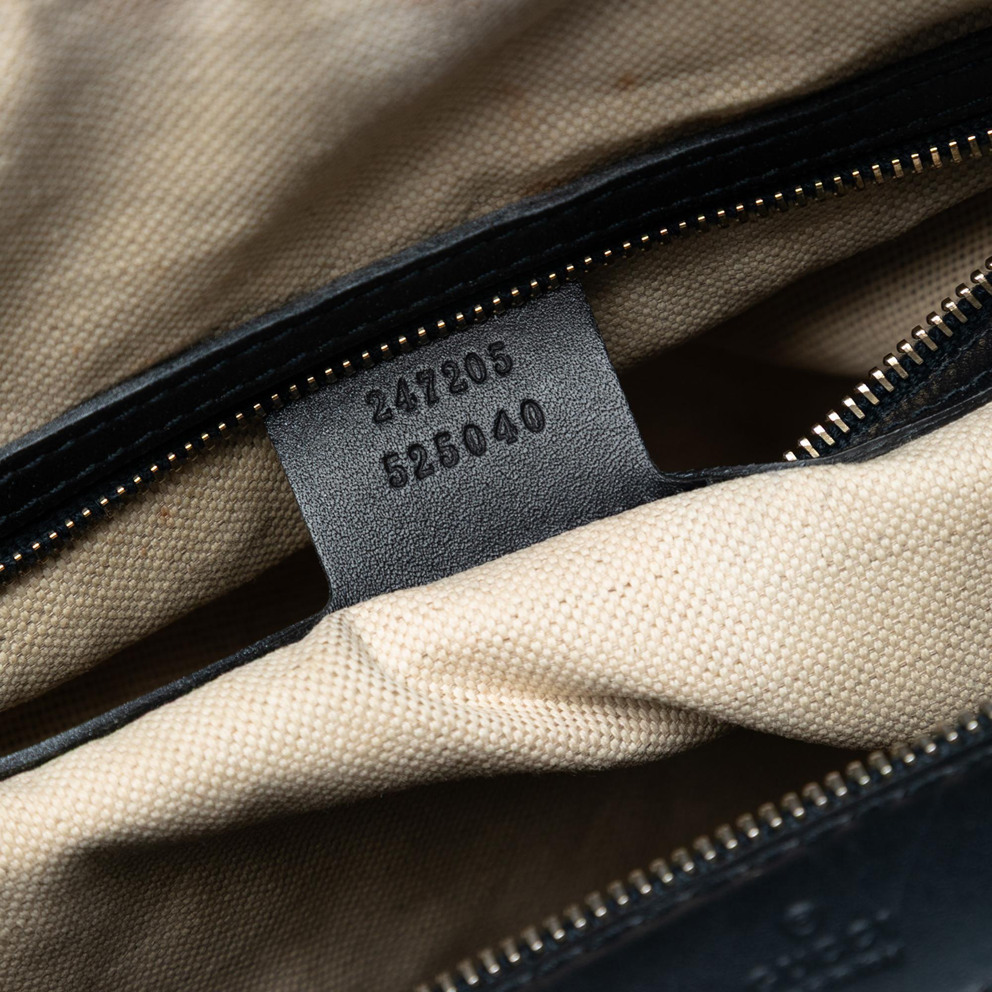 Gucci Medium GG Canvas Web Joy Boston Bag