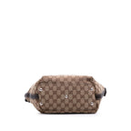 Gucci Medium GG Canvas Web Match Ball Tote