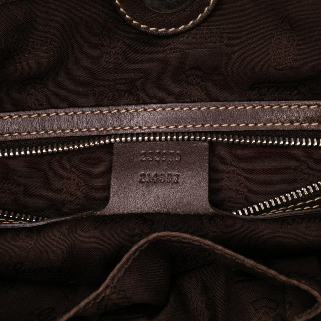 Gucci Medium GG Canvas Web Match Ball Tote