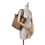 Gucci Medium GG Canvas Web Match Ball Tote