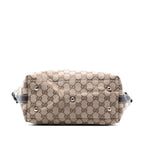 Gucci Medium GG Canvas Web Match Ball Tote