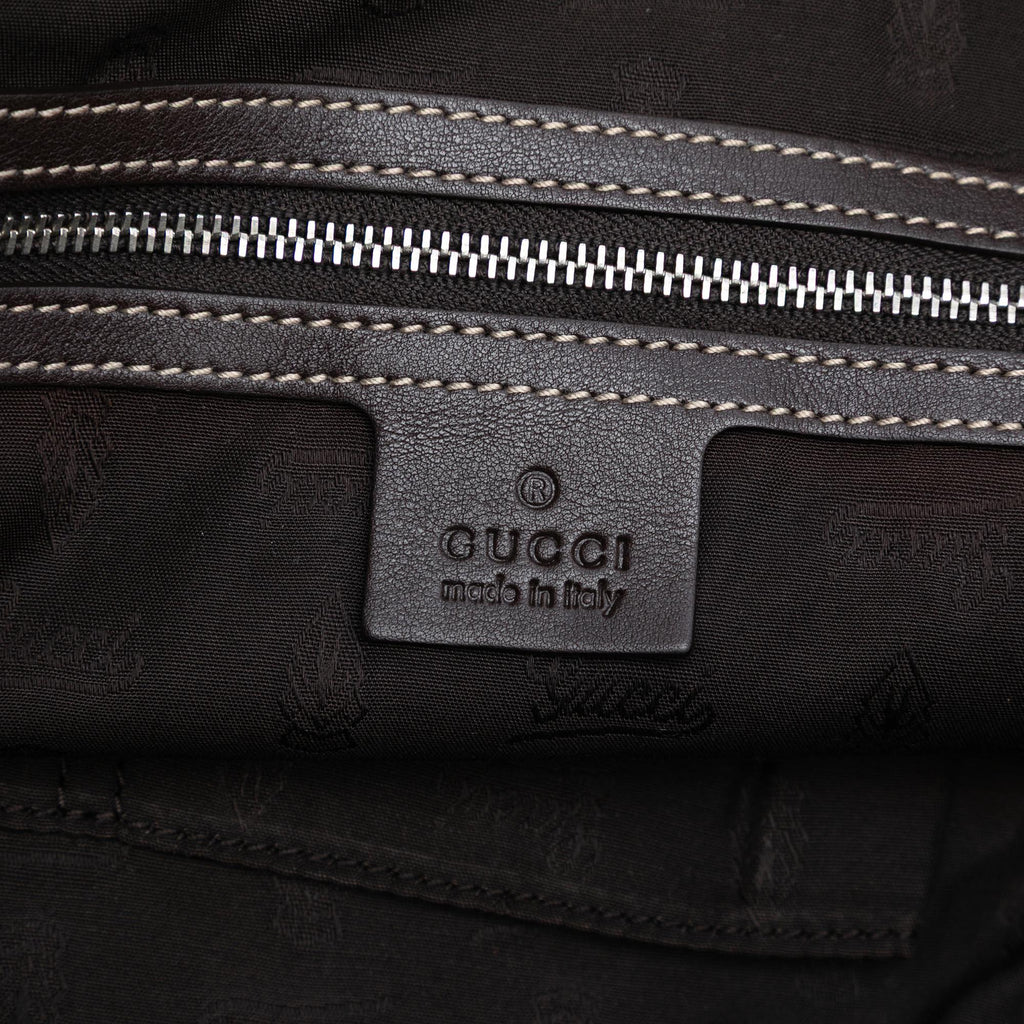 Gucci Medium GG Canvas Web Match Ball Tote