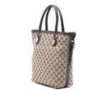 Gucci Medium GG Canvas Web Match Ball Tote