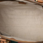 Gucci Medium GG Canvas Web Rania Top Handle Bag