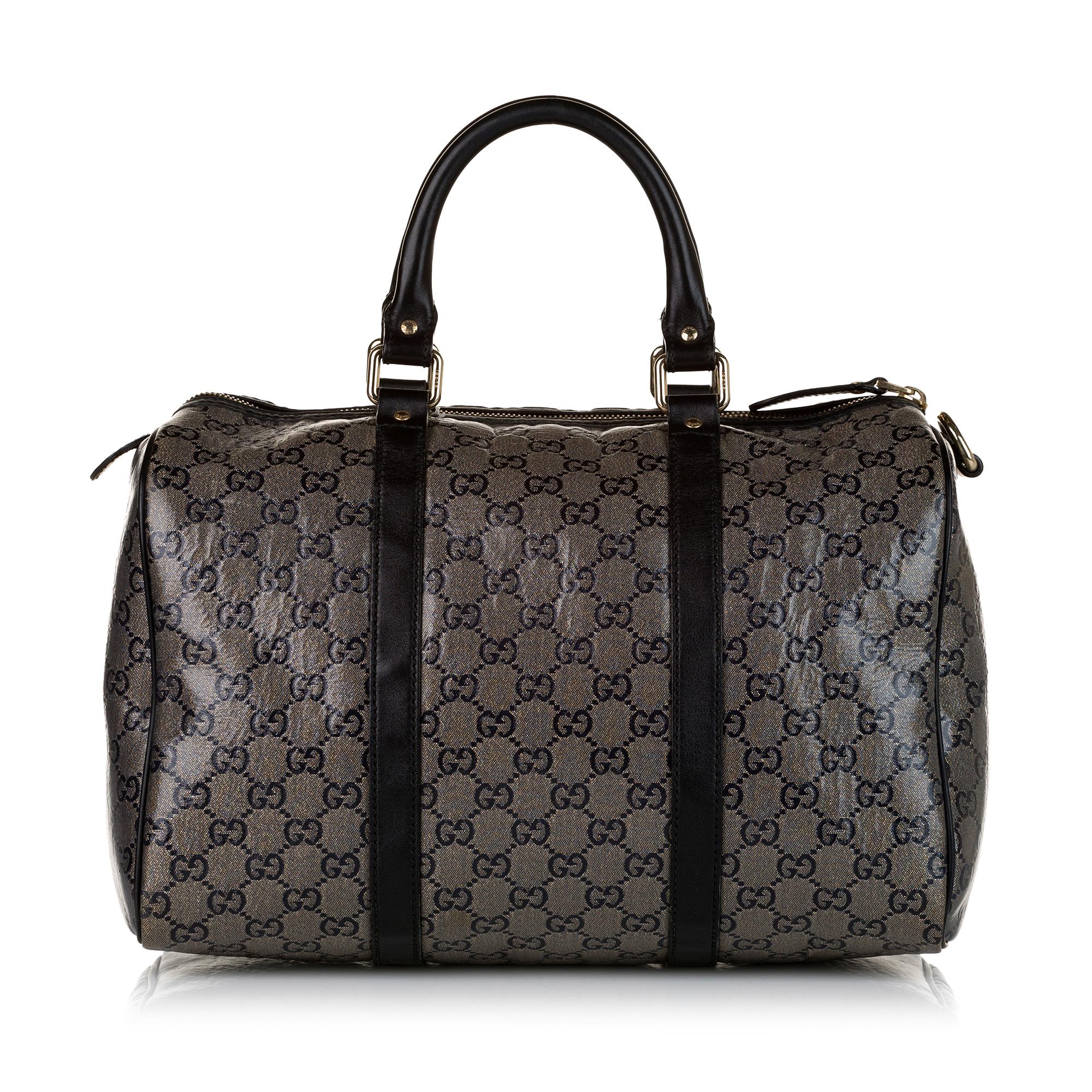 Gucci Medium GG Crystal Joy Boston Bag (SHG-34831)