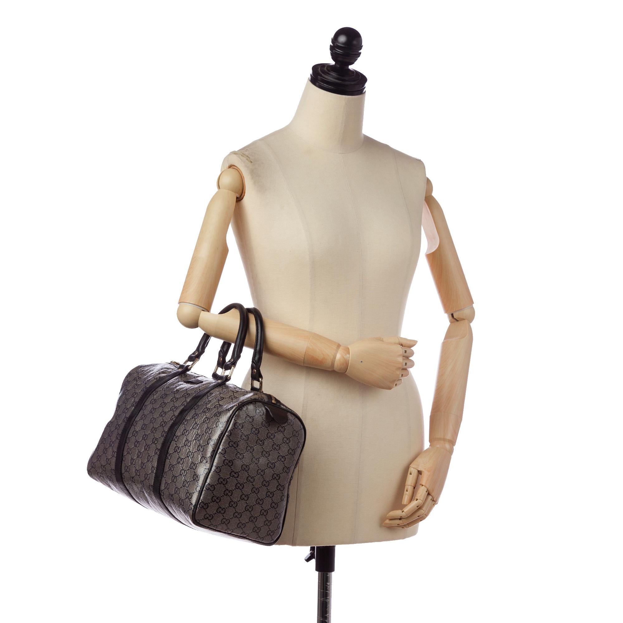 Gucci Medium GG Crystal Joy Boston Bag (SHG-34831)