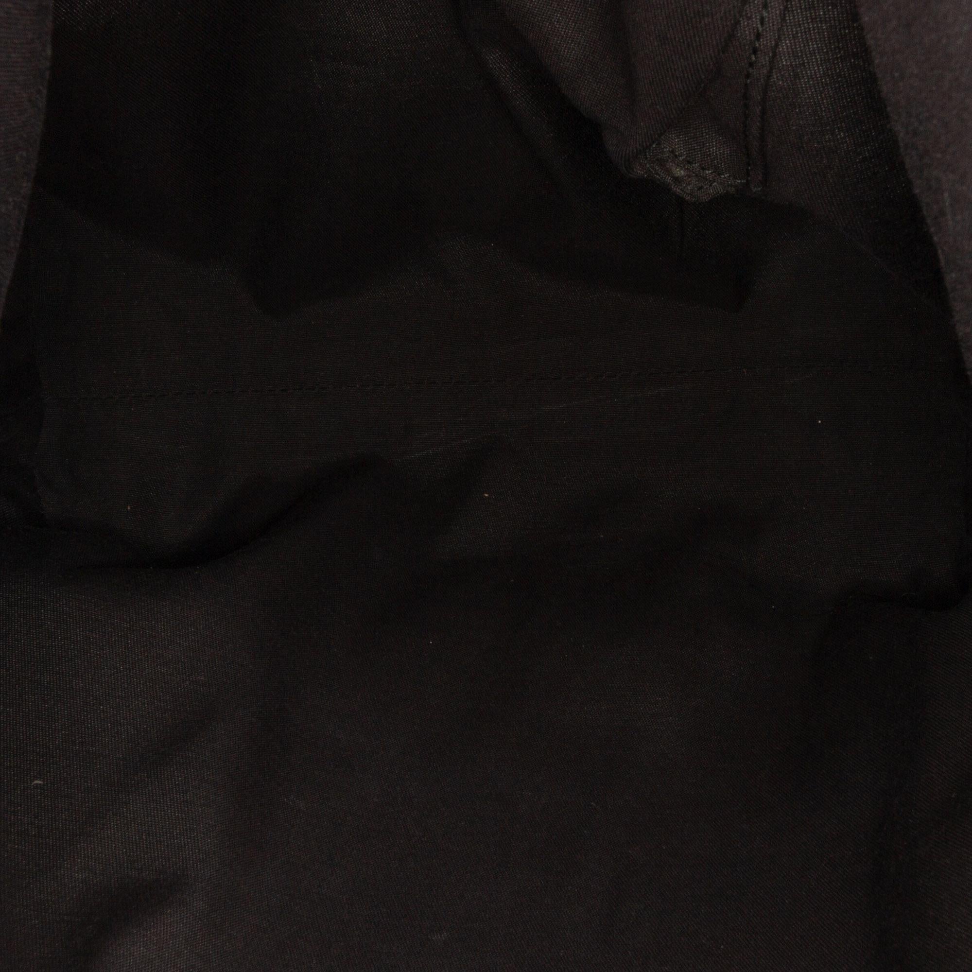 Gucci Medium GG Denim Charm Tote