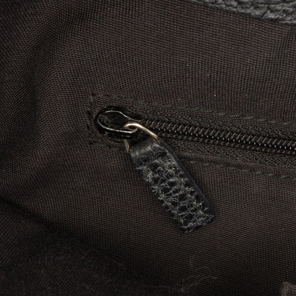 Gucci Medium GG Denim Charm Tote