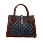 Gucci Medium GG Denim Jackie 1961 Tote (SHG-1r0eCA)