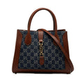 Gucci Medium GG Denim Jackie 1961 Tote (SHG-1r0eCA)